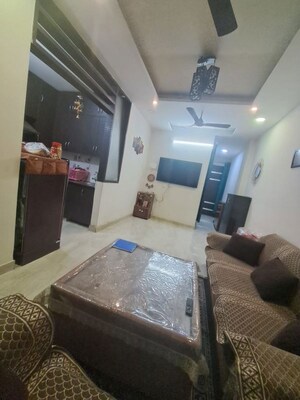 Living Room in 1 BHK Builder Floor at Vaishali Sector 5 – for Rent