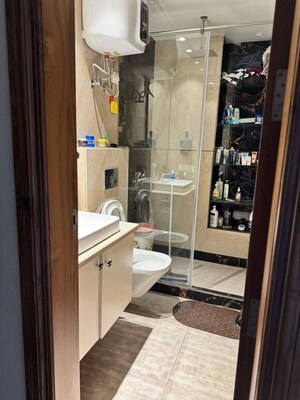 Bathroom in 1 BHK Apartment at Saket – for Rent