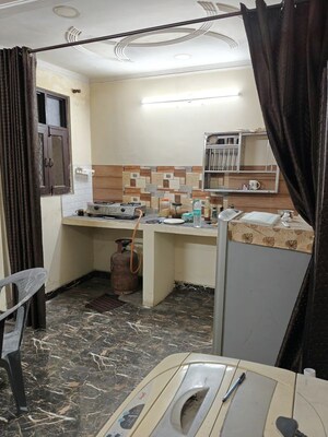 Master Bedroom in 1.5 BHK Builder Floor at RWA Federation, Vaishali Sector 5 – for Rent