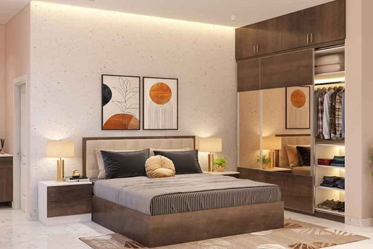 Bedroom, singhpura 3 Bedroom 1954 Sq.Ft. Apartment In Singhpura Zirakpur 10038592