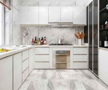 Kitchen in 3 BHK Apartment at GBD Ram Setu Bhavan, Dadar East – for Sale