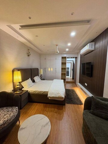 Living Room in 3 BHK Apartment at Saket – for Rent