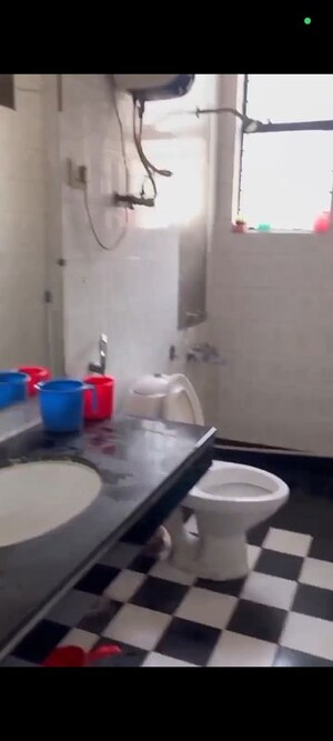 Bathroom in 1 BHK Builder Floor at Malviya Nagar – for Rent