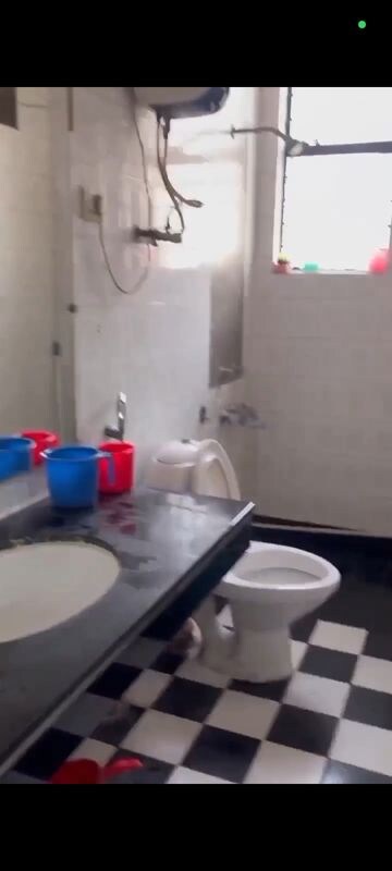 Bathroom in 1 BHK Builder Floor at Malviya Nagar – for Rent