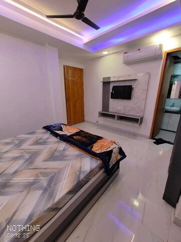 Living Room in 1 BHK Apartment at Saket – for Rent