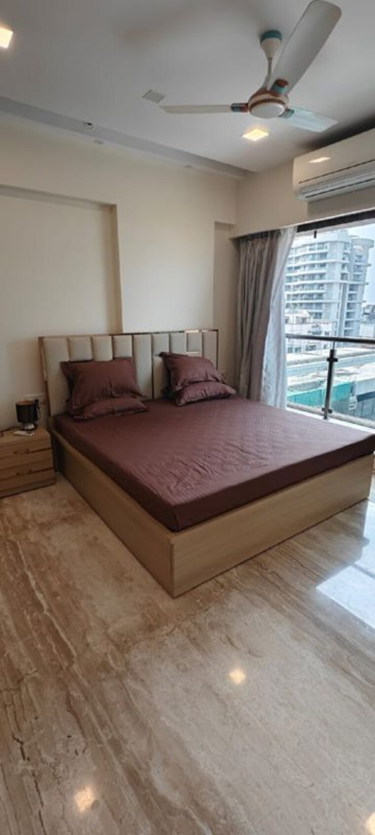 Bedroom, juhu 3 Bedroom 1100 Sq.Ft. Apartment In Juhu Mumbai 10038754