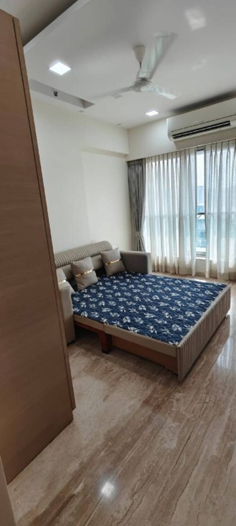 Bedroom, juhu 3 Bedroom 1100 Sq.Ft. Apartment In Juhu Mumbai 10038754