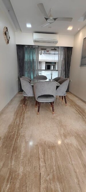 Living Room in 3 BHK Apartment at Juhu – for Rent