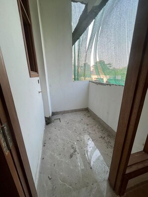 Balcony in 3 BHK Builder Floor at Palm Residency Chhatarpur, Chattarpur – for Sale