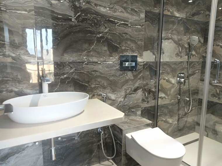 Bathroom, ajmera-treon 2 Bedroom 990 Sq.Ft. Apartment In Bhakti Park Mumbai 10038844