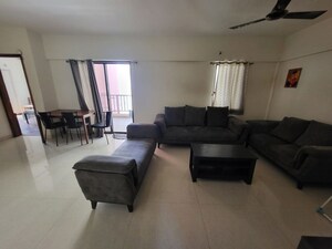 Living Room in 2 BHK Apartment at Prathamesh Park – for Rent