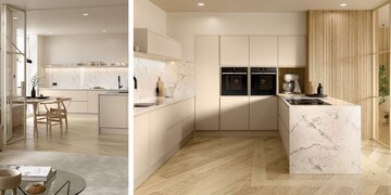 Kitchen in 3 BHK Builder Floor at Dwarka – for Sale