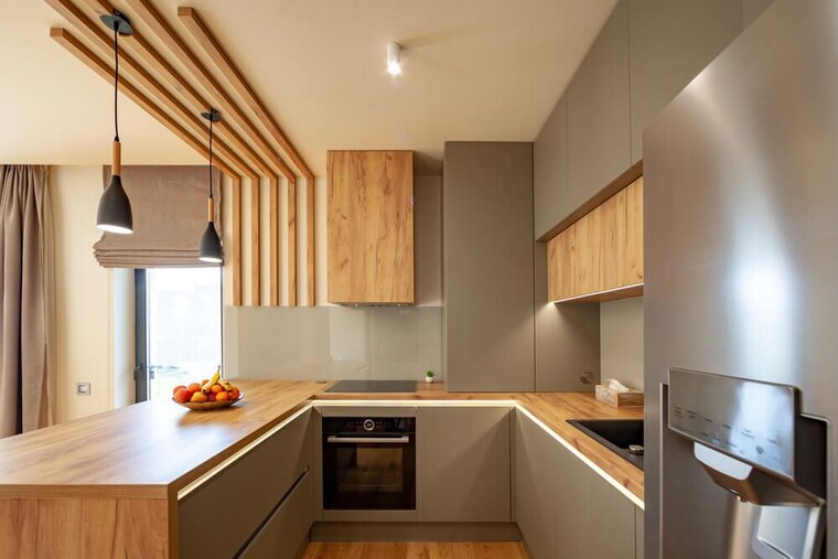 Kitchen, dwarka 3 Bedroom 2000 Sq.Ft. Builder Floor In Dwarka Delhi 10038970