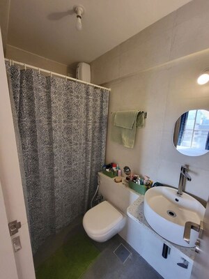 Bathroom in 2 BHK Apartment at Sugee Atharva, Prabhadevi – for Rent
