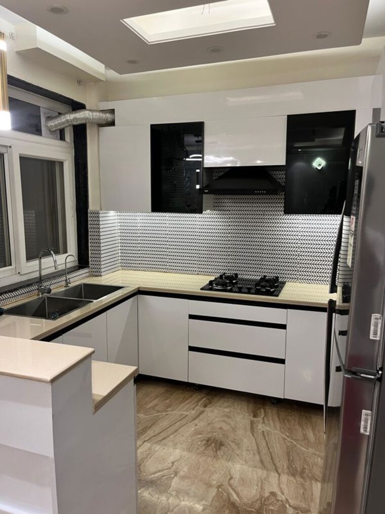 Kitchen, greater kailash i 3 Bedroom 1880 Sq.Ft. Builder Floor In Greater Kailash I Delhi 10038976