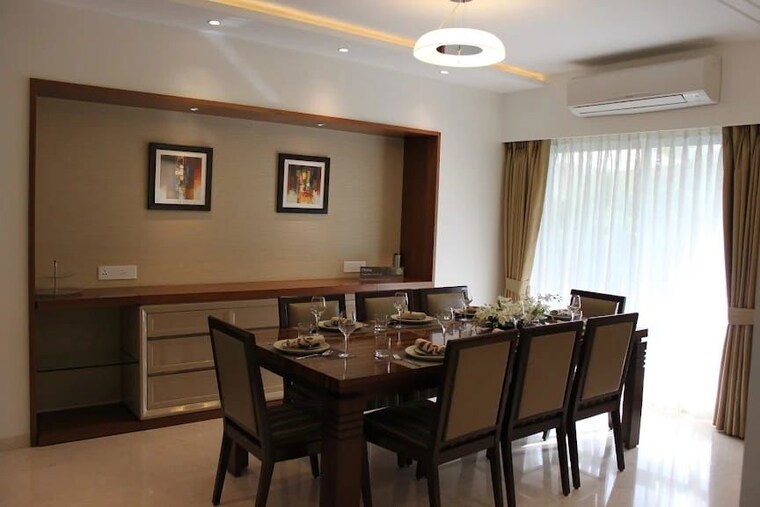 Dining area, senapati bapat road 4 Bedroom 1700 Sq.Ft. Apartment In Senapati Bapat Road Pune 10038798