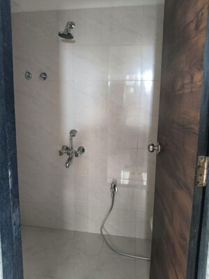 Bathroom in 1 BHK Apartment at DGS Sheetal Tapovan, Malad East – for Rent