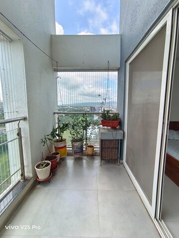 Balcony in 3 BHK Apartment at Rucha Stature, Dhayari – for Sale