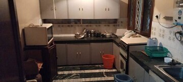 Kitchen in 3 BHK Builder Floor at Greater Kailash I – for Rent