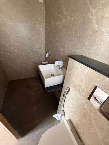 Bathroom in 2 BHK Apartment at Balaji Oriana Nest, Baner – for Rent