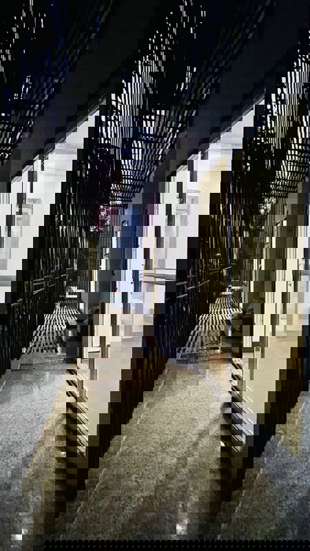 Building Lobby in 3 BHK Builder Floor at Palam Vihar – for Rent