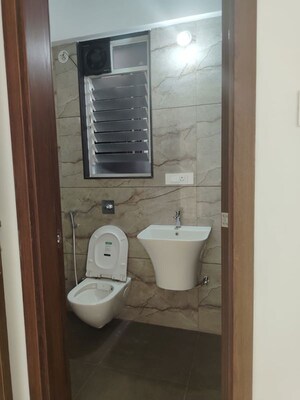 Bathroom in 2 BHK Apartment at Whispering Winds Phase 1, Baner – for Rent