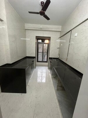 Kitchen in 3 BHK Apartment at Gurukripa Apartment, Chembur – for Rent