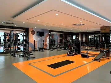 Gym in 1 BHK Apartment at Hiranandani Regent Hill, Powai – for Rent