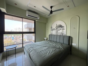 Bedroom in 2 BHK Apartment at Chandak 34 Park Estate, Goregaon West – for Rent