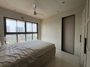 Bedroom in 2 BHK Apartment at Chandak 34 Park Estate, Goregaon West – for Rent