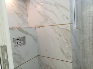 Bathroom in 3 BHK Builder Floor at Mahavir Enclave 1 – for Rent