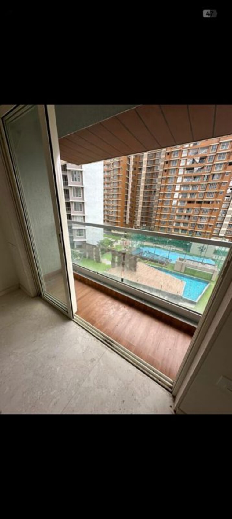 Balcony, ekta-tripolis 3 Bedroom 1084 Sq.Ft. Apartment In Goregaon West Mumbai 10039604