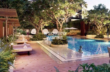 Swimming Pool in 3 BHK Apartment at Kalpataru Magnus, Bandra East – for Rent