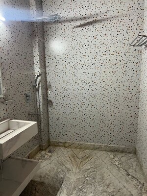 Bathroom in 4 BHK Builder Floor at Sukhdev Vihar – for Rent