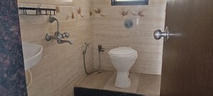 Bathroom in 2 BHK Apartment at DGS Sheetal Dharmaraj, Malad West – for Rent