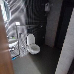 Bathroom in 1 BHK Apartment at Lodha Downtown, Taloja Bypass Road – for Rent
