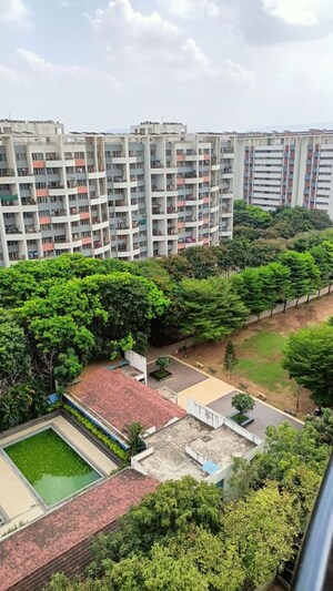 Balcony in 3 BHK Apartment at Kumar Park Infinia, Fursungi – for Rent