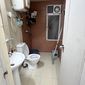 Bathroom in 3 BHK Apartment at Mahagun Mywoods, Sector 16c Greater Noida – for Sale
