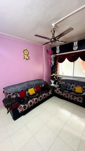 Living Room in 2 BHK Apartment at Vadgaon Budruk – for Sale