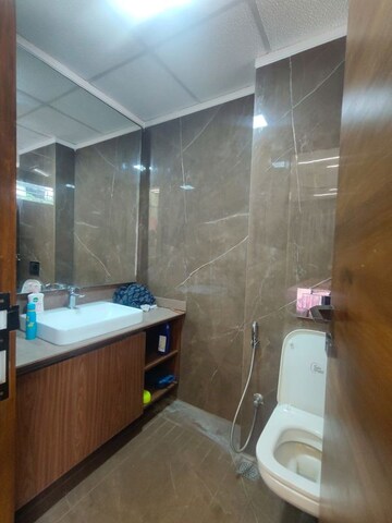 Bathroom in 3 BHK Apartment at G Corp Spring Leaf, Ashok Nagar – for Rent