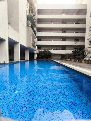 Swimming Pool in 4 BHK Apartment at Izzathnagar – for Rent