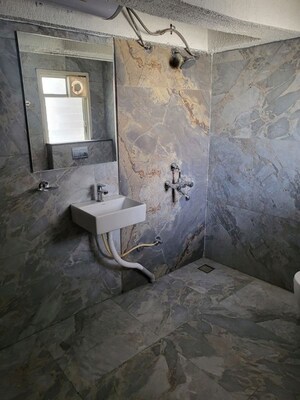 Bathroom in 4 BHK Penthouse at G M Kenjale Emirus Apartment, Baner – for Rent