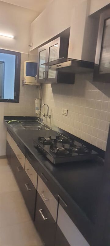 Kitchen in 3 BHK Apartment at Bodakdev – for Rent