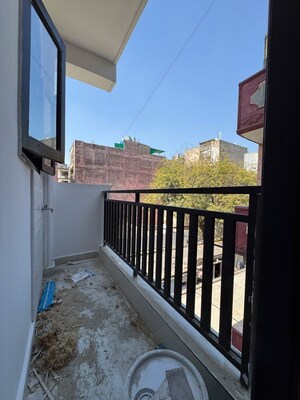 Balcony in 1 BHK Builder Floor at Palm Residency Chhatarpur, Rajpur Khurd Extension – for Rent