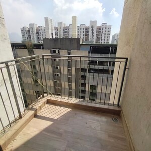 Balcony in 1 BHK Apartment at Lodha Palava City Lakeshore Greens, Hedutane – for Rent
