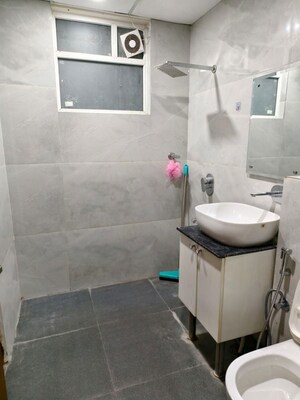 Bathroom in 3 BHK Apartment at GHB Splande, Patiala Road – for Rent
