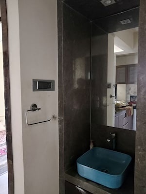 Bathroom in 3 BHK Builder Floor at Malad West – for Rent