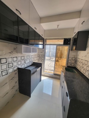 Kitchen in 1 BHK Apartment at Re Form Delta House, Goregaon East – for Rent