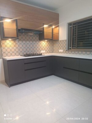 Kitchen in 3 BHK Apartment at Shanthi Apartments, Shanthi Nagar – for Rent