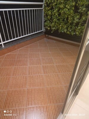 Balcony in 3 BHK Apartment at Shanthi Apartments, Shanthi Nagar – for Rent